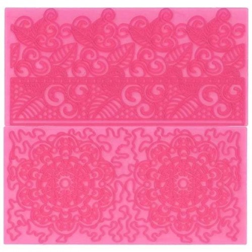 Tapete Marcador Padrão Floral e Vintage